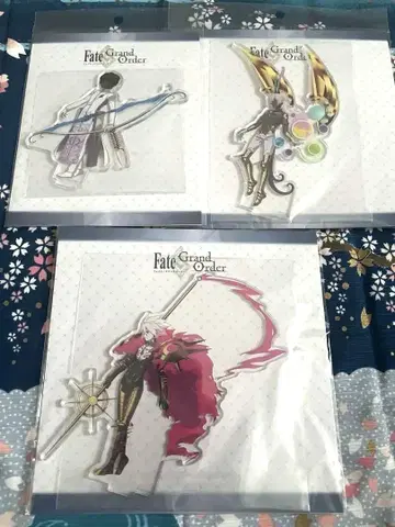 FGO 배틀 캐릭터풍 아크릴 스탠드 + 덤