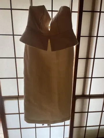 muller of yoshiokubo 리브 소재 원피스