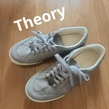 Theory 띠어리 가죽 스니커즈 사이즈 7
