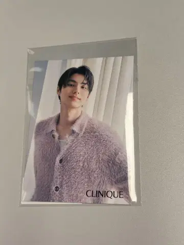 CLINIQUE 혼다 히비키야 포토 카드 제2탄