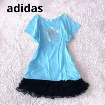 [ y2k 00s ] 아디다스 맥브링 헤이세이 갸루 피치 t 로고 t