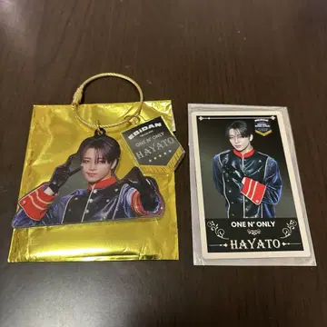 에비라이 HAYATO 아크릴 키링 카드