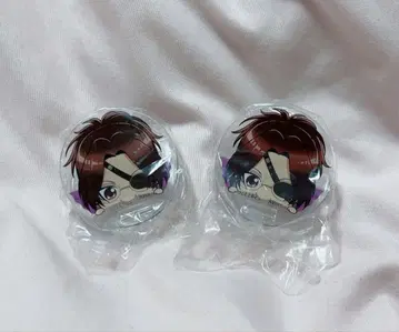 진격의 거인 가챠가챠 햄햄 클립 한지 2세트