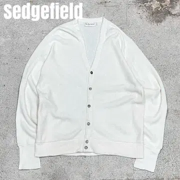 *7934 80s 90s USA제 아크릴 가디건 화이트 구제 의류