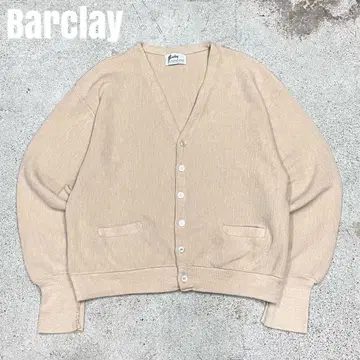 7937 80s 90s Barclay 아크릴 가디건 구제 의류