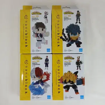 나노블록 나의 히어로 아카데미아 히로아카 4개 세트 nanoblock