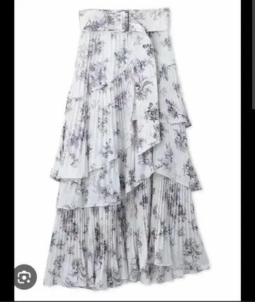 당일 발송! SNIDEL 스나이델 플리츠 캉캉 스커트 롱