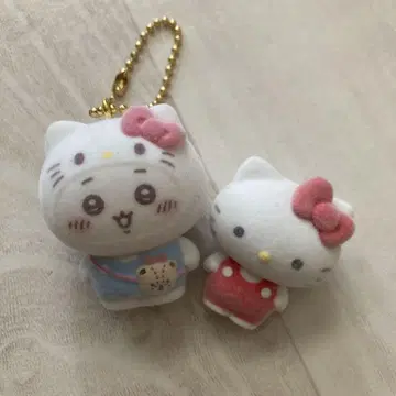 치이카와 산리오 키티 플로키 2개 세트