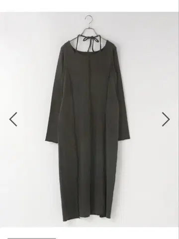 파우더 블리치 원피스 LS 차콜