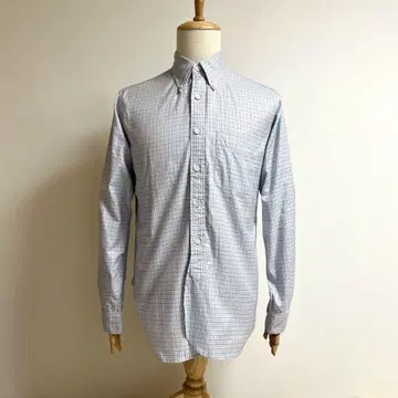 새상품급 엔지니어드 가먼츠 19TH 버튼 다운 체크 셔츠 S (빅)