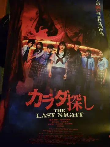 영화 카라다 사가시 THE LAST NIGHT 새상품 포스터 B2