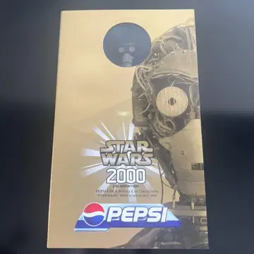 [ 미개봉 미사용 ] PEPSI STAR WARS C3PO 빅 보틀 캡