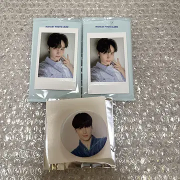 txt summer 폴라로이드 캔뱃지 휴닝카이 세트
