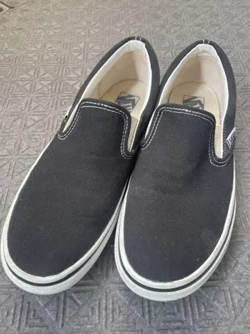 VANS 반스 슬립온 블랙 V98 US6 24cm