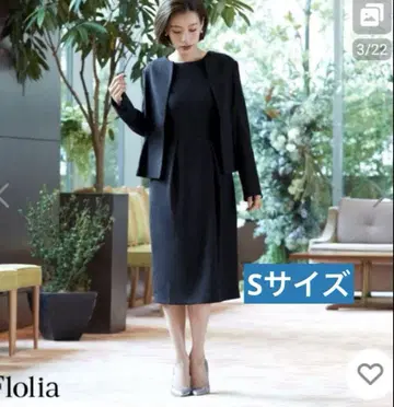 플로리아 원피스 수트 네이비 수험 세레모니 S 사이즈