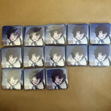 문호 스트레이독스 문스토 다자이 오사무 캔뱃지 12개