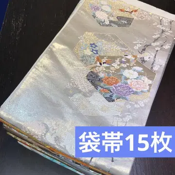 [ 오비 묶음 판매 ] 후쿠로 오비 15개 리메이크 소재 핸드메이드용