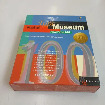 완품 DynaFont Type Museum TrueType 100