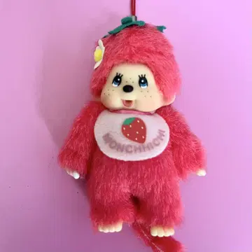 몬치치 도치기 한정판 딸기 스트랩 세키구치