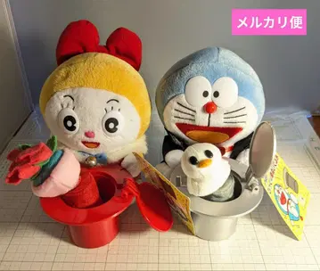 에포크사 도라에몽 깜짝 상자 봉제 인형 도라에몽 도라미짱 택 포함