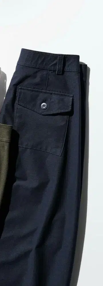UNIQLO 저지 배럴 레그 팬츠
