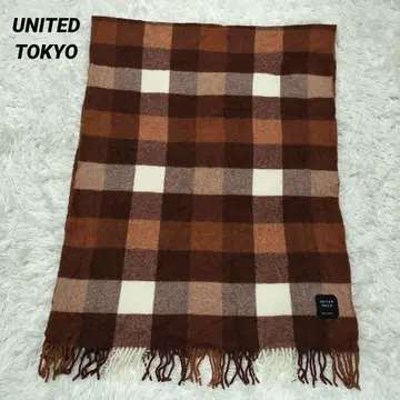 유나이티드 도쿄 스톨 머플러 멀티 컬러 대형 울