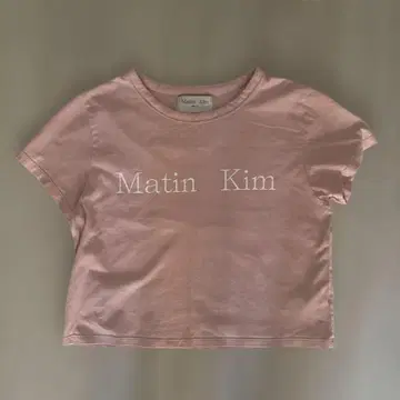 Matin Kim 티셔츠 M 핑크