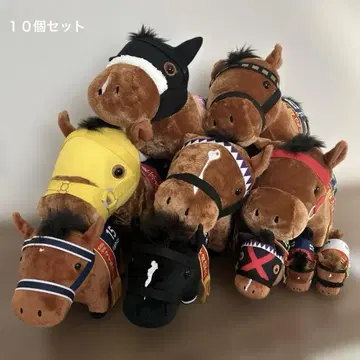 선착순! 경주마 봉제 인형 서러브레드 컬렉션 10개 (5개는 big)