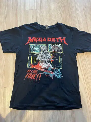 MEGADETH 메가데스 2023 부도칸 티셔츠 S 사이즈
