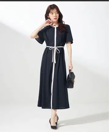 2WAY 조젯 저지 원피스