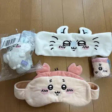 치이카와 (먼작귀) 모몬가 카니쨩 세트 복슬복슬 파우치 포함!