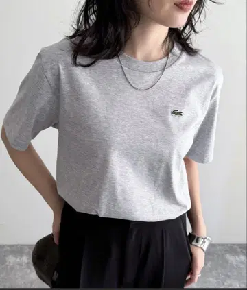 LACOSTE 원포인트 소프트 터치 셔츠