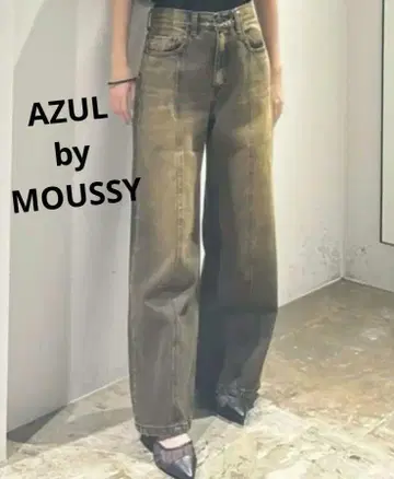 MOUSSY 버거 데님 팬츠 AZUL by MOUSSY 데님