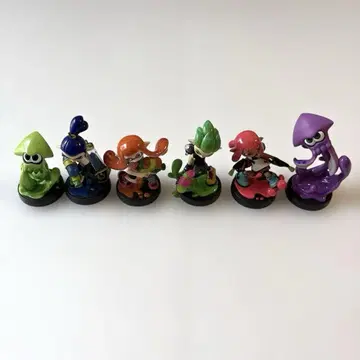 스플래툰 amiibo 6체 세트