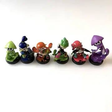 스플래툰 amiibo 6체 세트