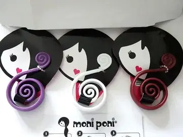 컴플렉스 비즈 moni poni 헤어 액세서리 [ 3개 세트 ]
