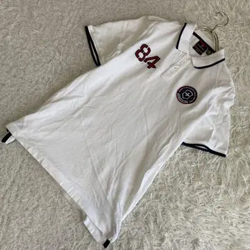 VICTORINOX 와펜 피케 셔츠 화이트 S 캐주얼