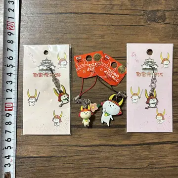 히코냥 히코네의 좋은 냥코 마스코트 스트랩 4개 세트