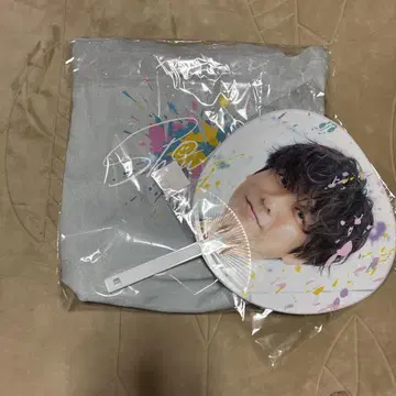 니노미야 카즈나리 show case 부채 토트백