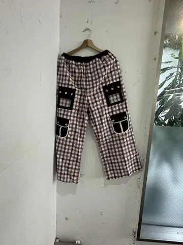 chopova lowena 체크 팬츠 새상품급