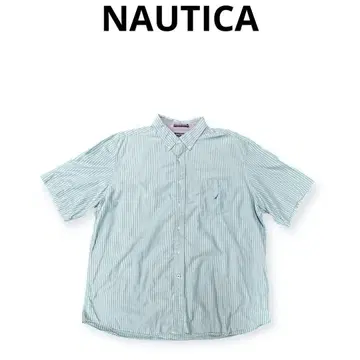 [ 여름 아이템 ] NAUTICA 빅 사이즈 스트라이프 셔츠 XXL