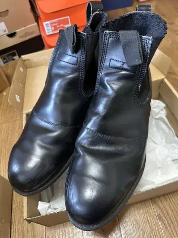 US 네이비 USN 사이드 고어 부츠 빈티지 27 9 구제 의류