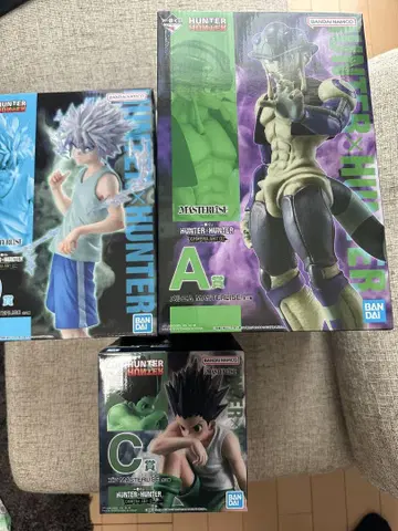 제일복권 HUNTER x HUNTER A상 C상 곤 D상 키루아 세트