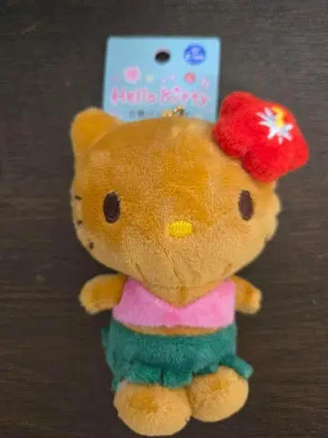 [ 새상품 ] 일광화상 키티 볼체인 마스코트 하이비스커스