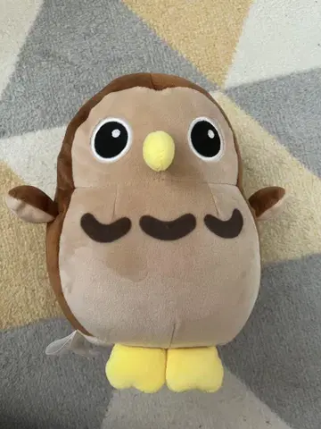 올빼미 봉제 인형 약 20cm