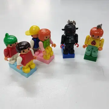 레고 LEGO 컬러풀 인형 6체 세트