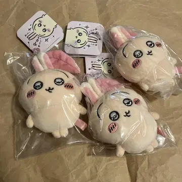 치이카와 토끼 산뜻한 눈 마스코트 3종 세트