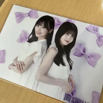 노기자카46 브로마이드 야마시타 미즈키 쿠보 시오리 2shot