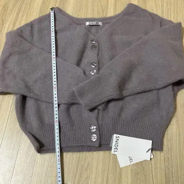 snidel 모헤어 가디건