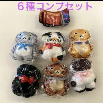 CACAOCAT 카카오캣 시 플라 한정판 전 6종 컴프 세트